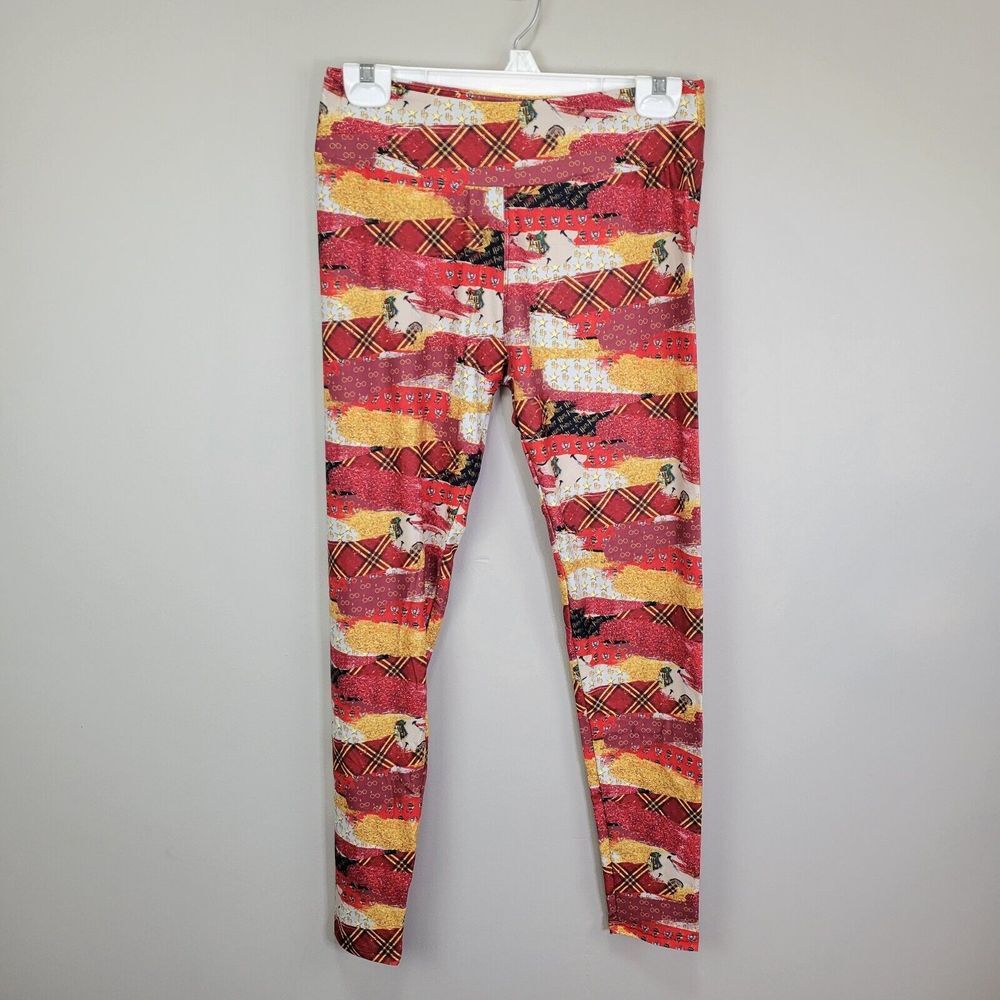 P&S Designs Wizard Print‎ Polyester Spandex Ankle Leggings One Size Fits All